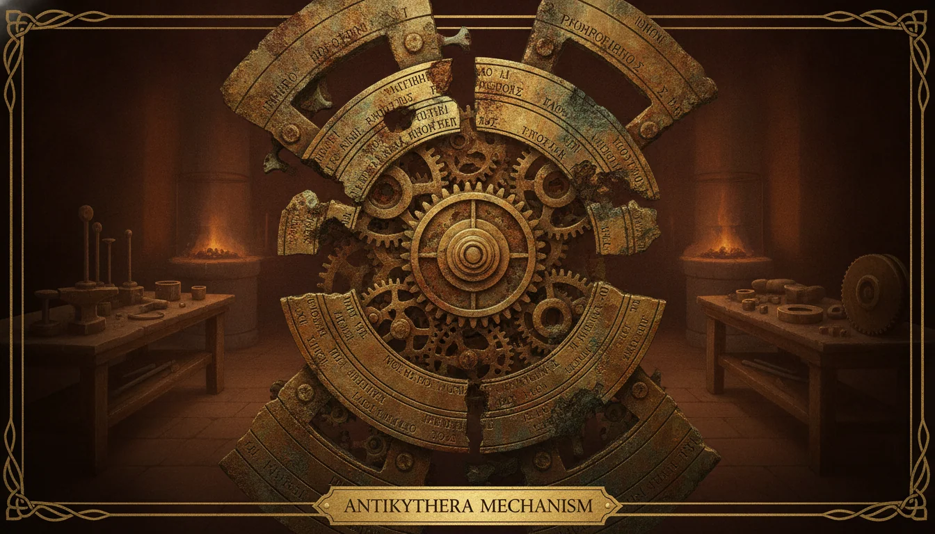 The Antikythera Mechanism: The 2,000 Year Old Computer Found in a Shipwreck