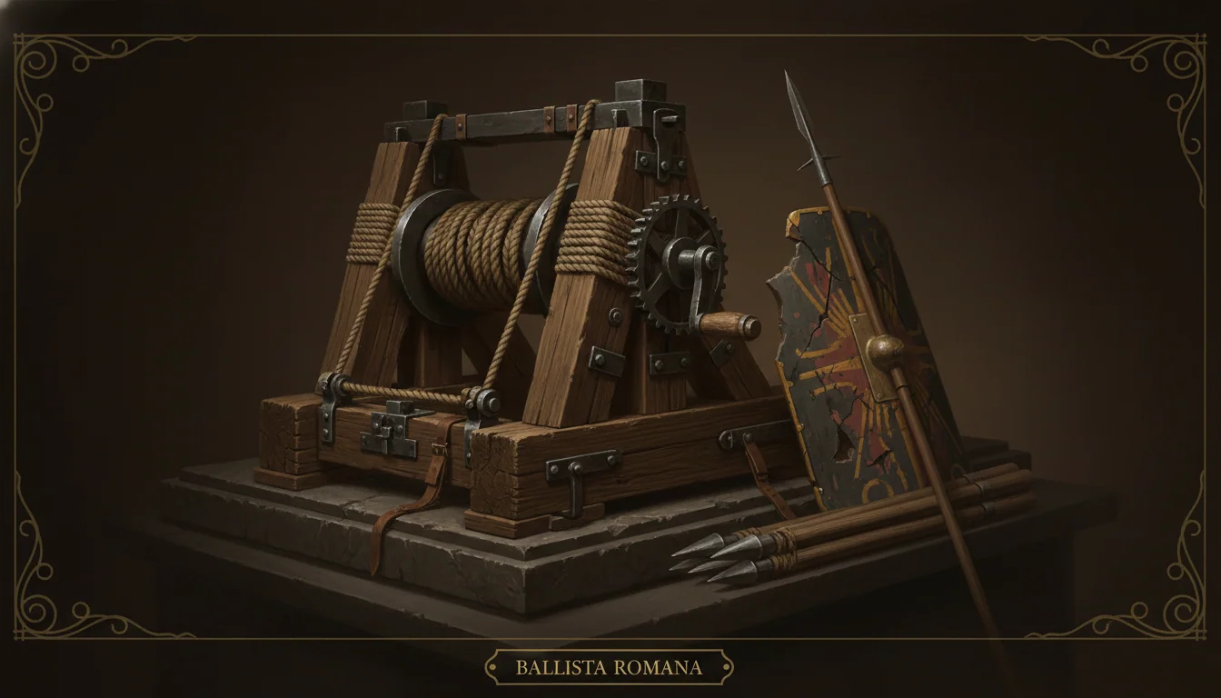 Arsenal: The Roman Ballista - Artillery That Built an Empire