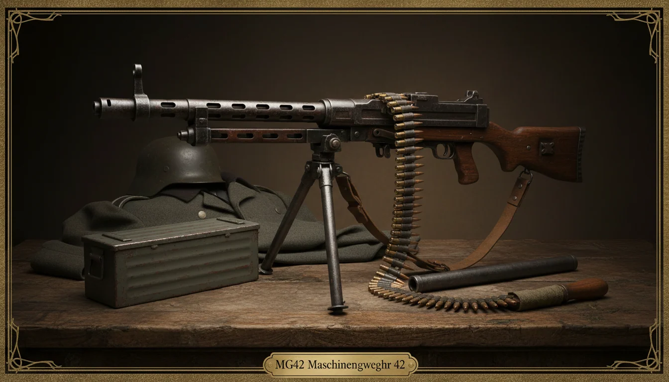 The MG42: How Hitler's Buzzsaw Set the Pattern for Every Modern Machine Gun