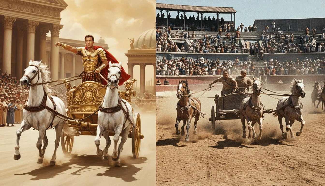 Ben-Hur vs. History: How Accurate Is the Legendary Chariot Race Epic?
