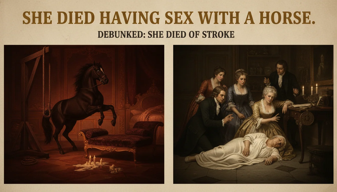 Debunked: Catherine the Great Did Not Die Having Sex With a Horse
