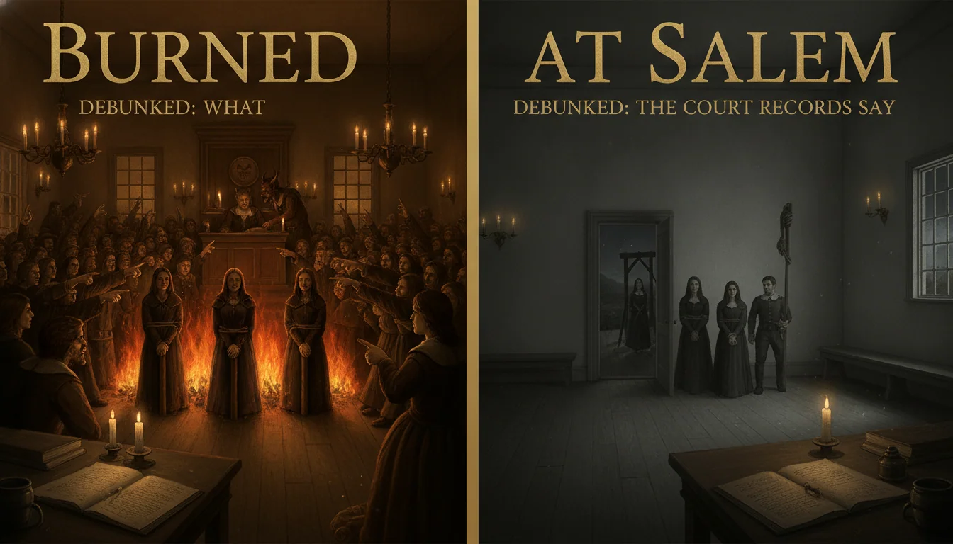 Debunked: Salem's Witches Were Hanged, Not Burned
