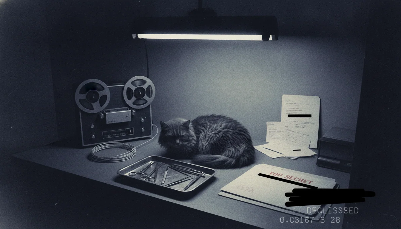 Desclasificado: Acoustic Kitty, la gata espía de la CIA