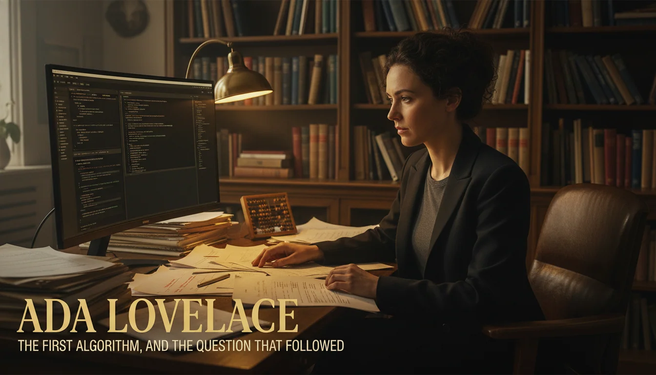 If Ada Lovelace Lived Today: The AI Theorist Who Saw the Limit First