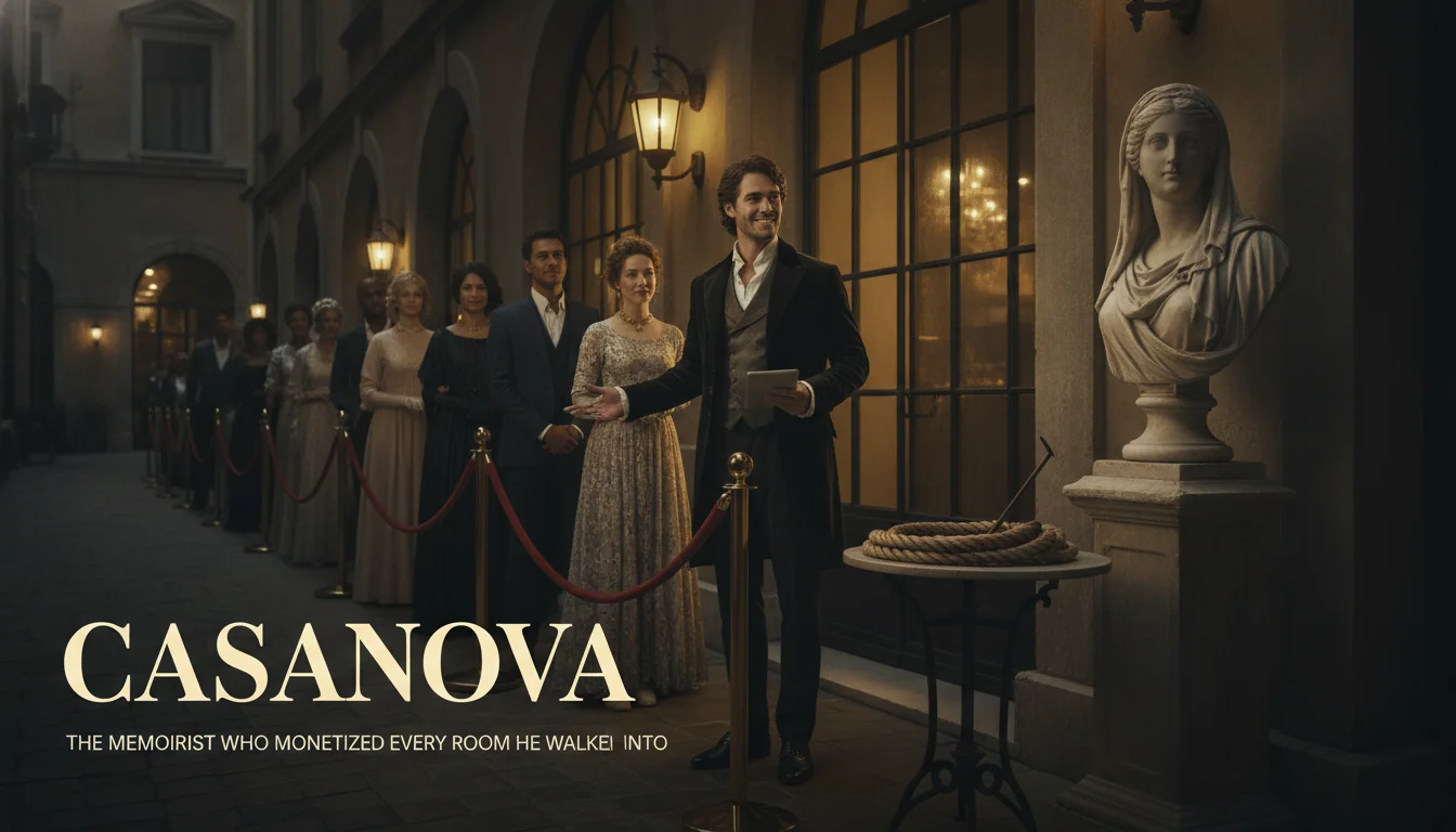 If Casanova Lived Today: The Memoirist Who'd Monetize Every Room He Walked Into