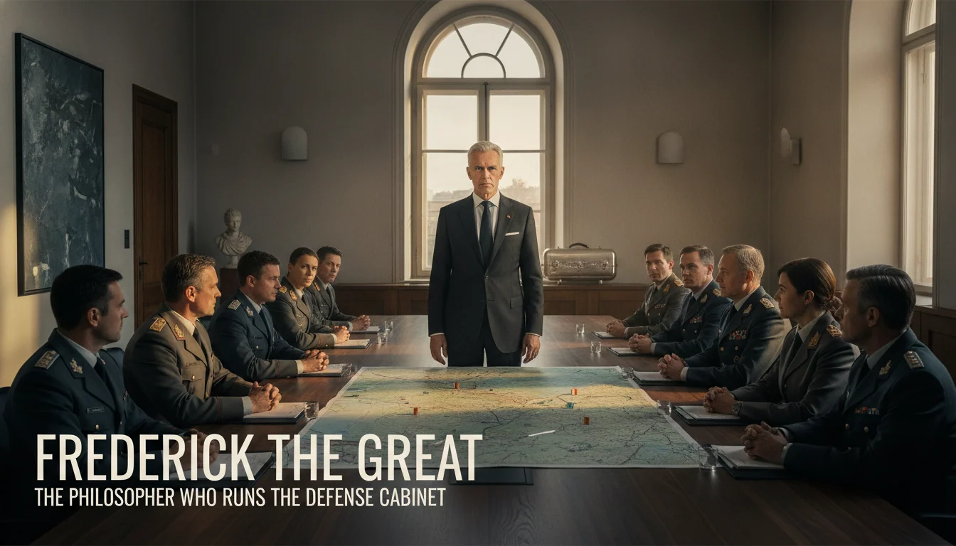 If Frederick the Great Lived Today: The Philosopher-General Who Runs the Defense Cabinet