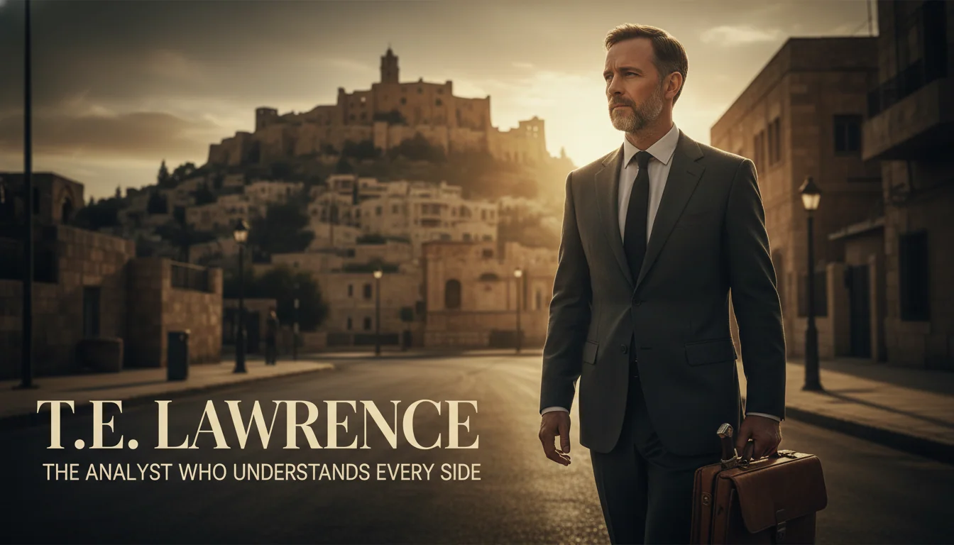 If T.E. Lawrence Lived Today: The Analyst Who Understands Every Side and Serves None