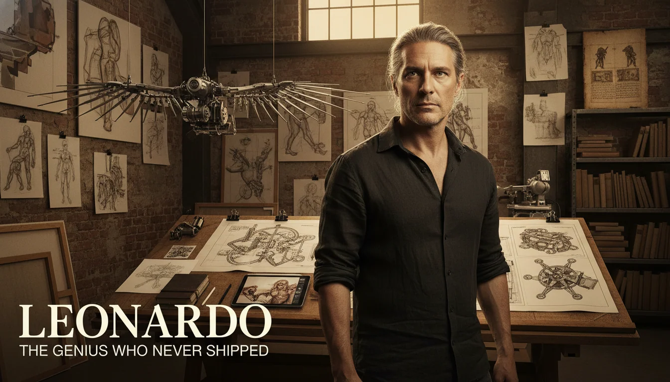 If Leonardo da Vinci Lived Today: The Polymath Who Would Never Ship