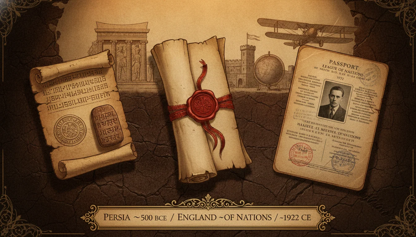 Origins: When Passports Were Invented