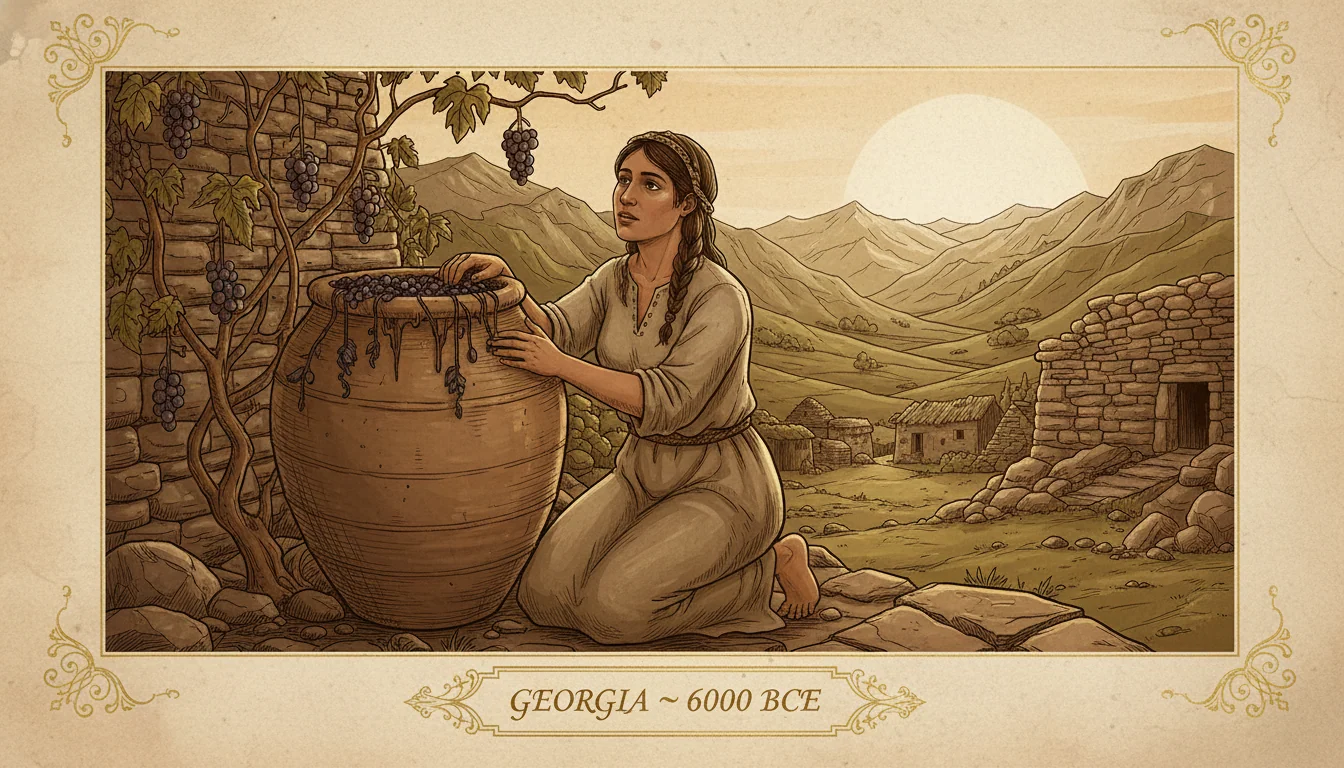 Origins: Where Wine Was First Made