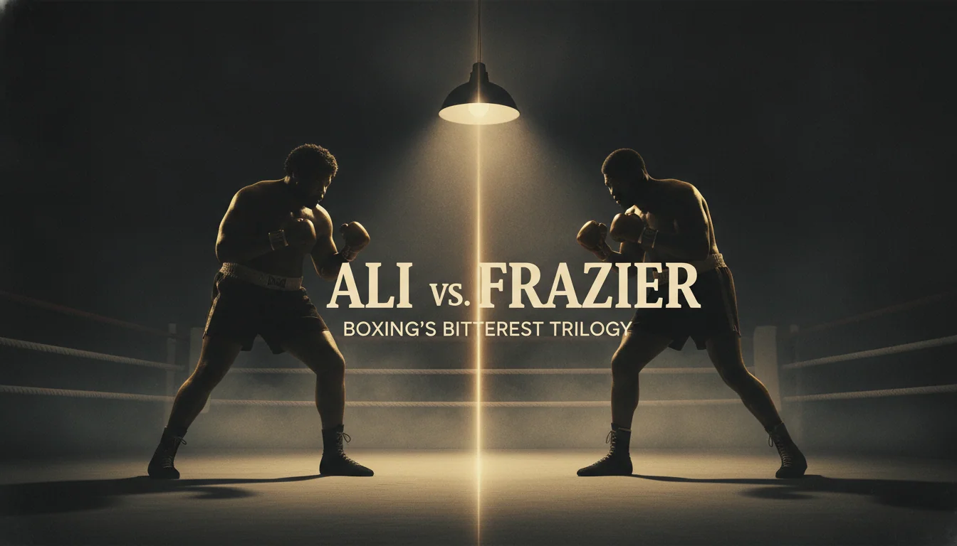 Muhammad Ali vs. Joe Frazier: Boxing's Bitterest Trilogy