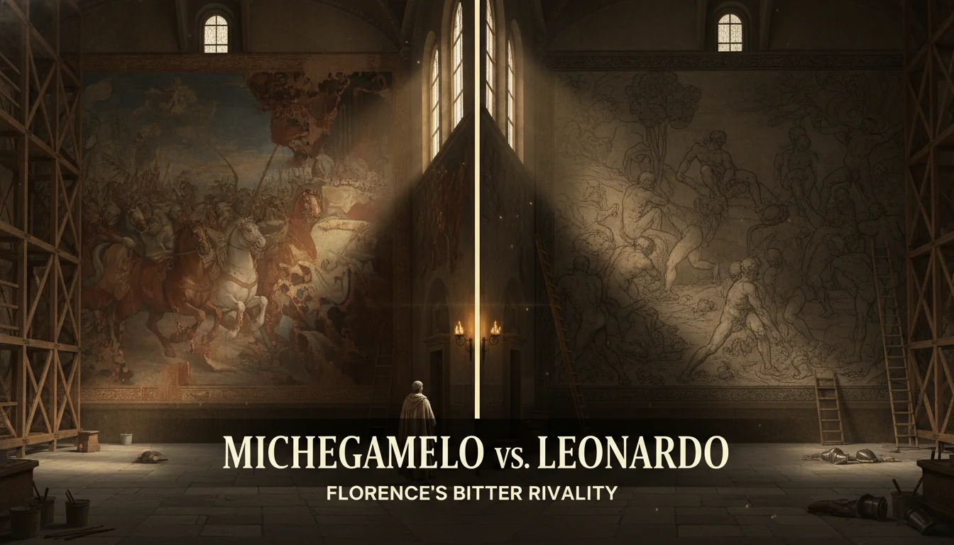 Michelangelo vs. Leonardo da Vinci: Florence's Bitter Rivalry
