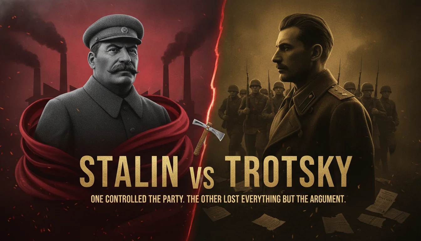 Stalin vs. Trotsky: The Rivalry That Ended With an Ice Axe