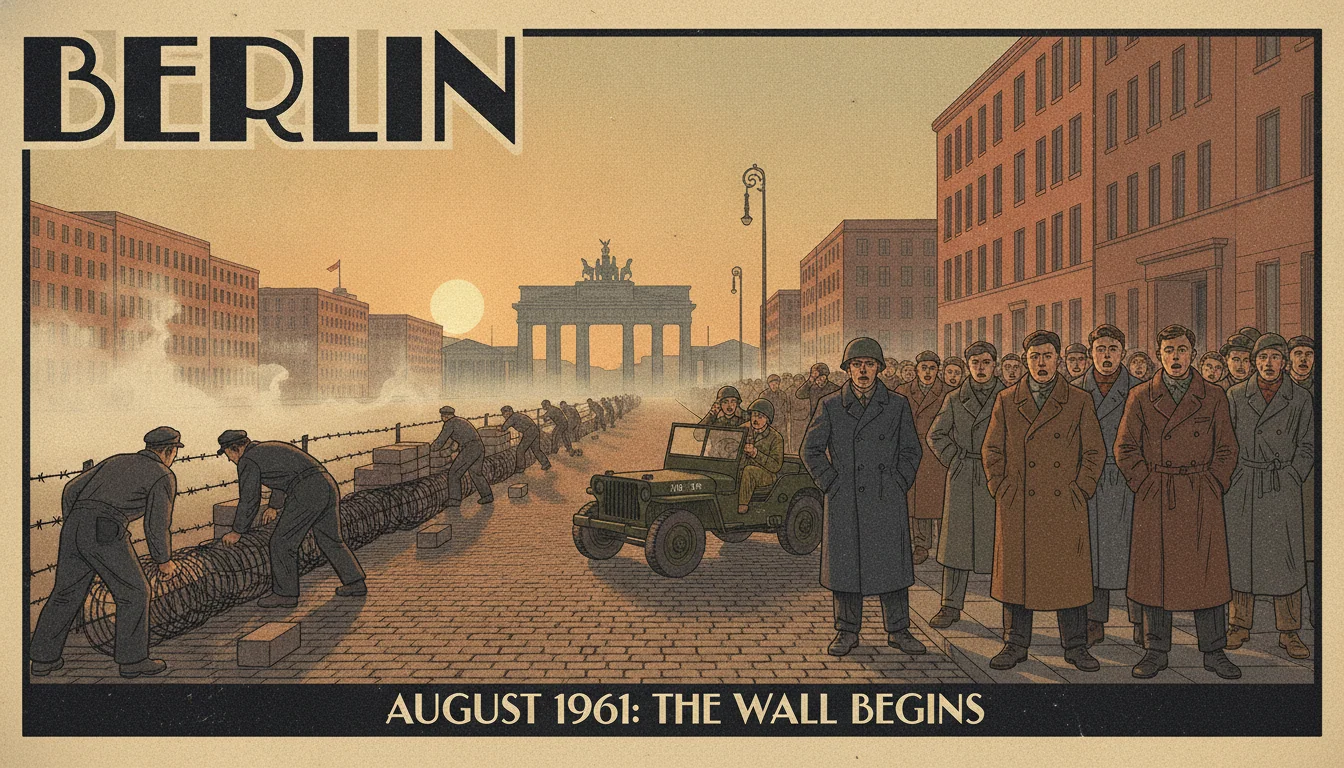 Guia do Viajante do Tempo para Berlim na Guerra Fria, 1961