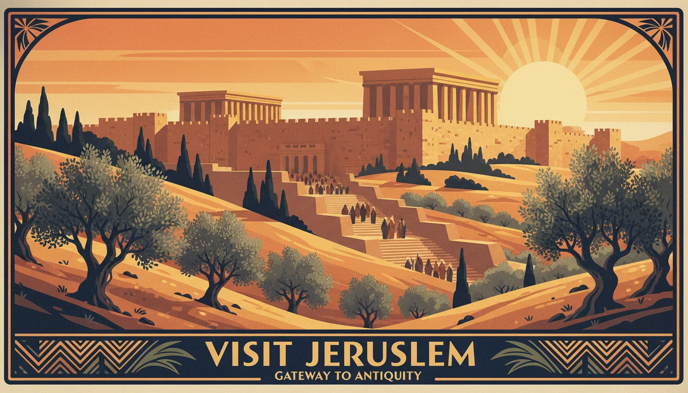 A Time Traveler's Guide to Jerusalem, AD 33