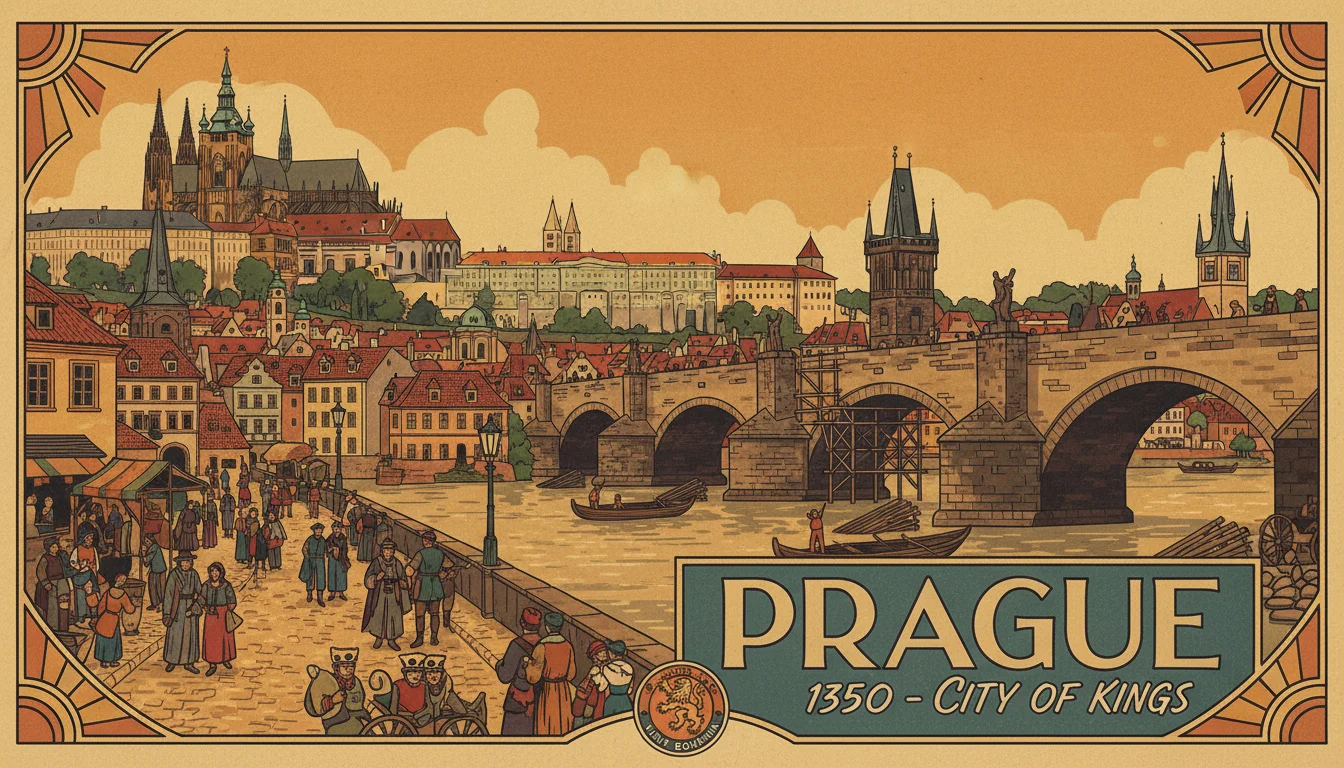 Time Traveler's Guide to Medieval Prague, 1350