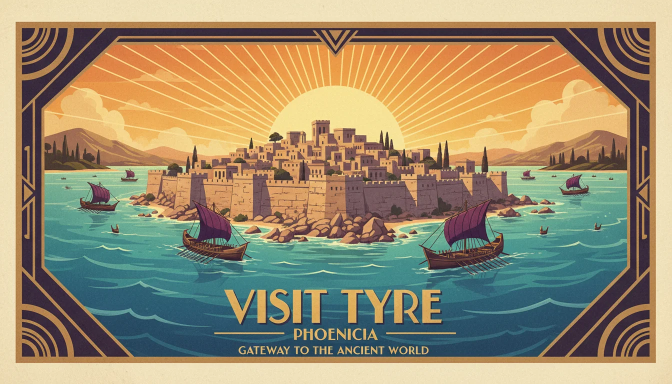 Time Traveler's Guide to Phoenician Tyre, 800 BC