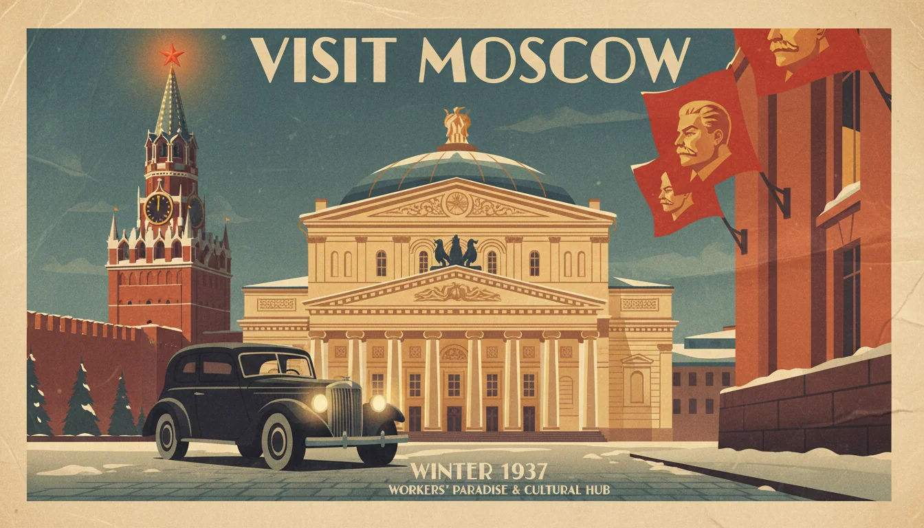 A Time Traveler's Guide to Stalinist Moscow, 1937