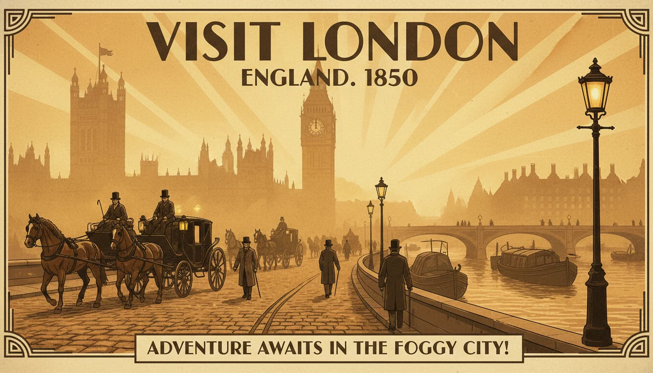 Time Traveler's Guide to Victorian London, 1850