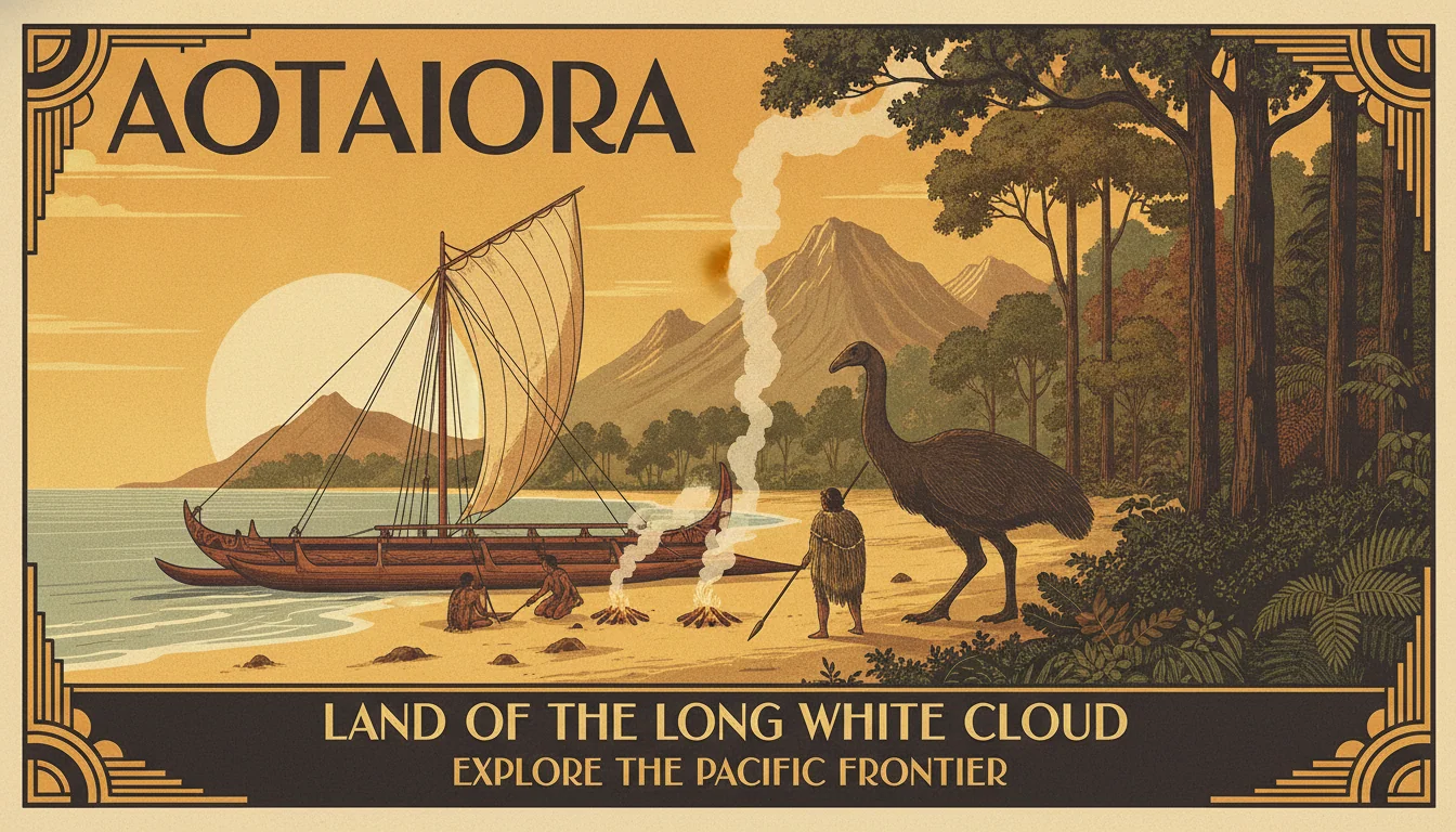 Guía del viajero en el tiempo para Aotearoa, 1350