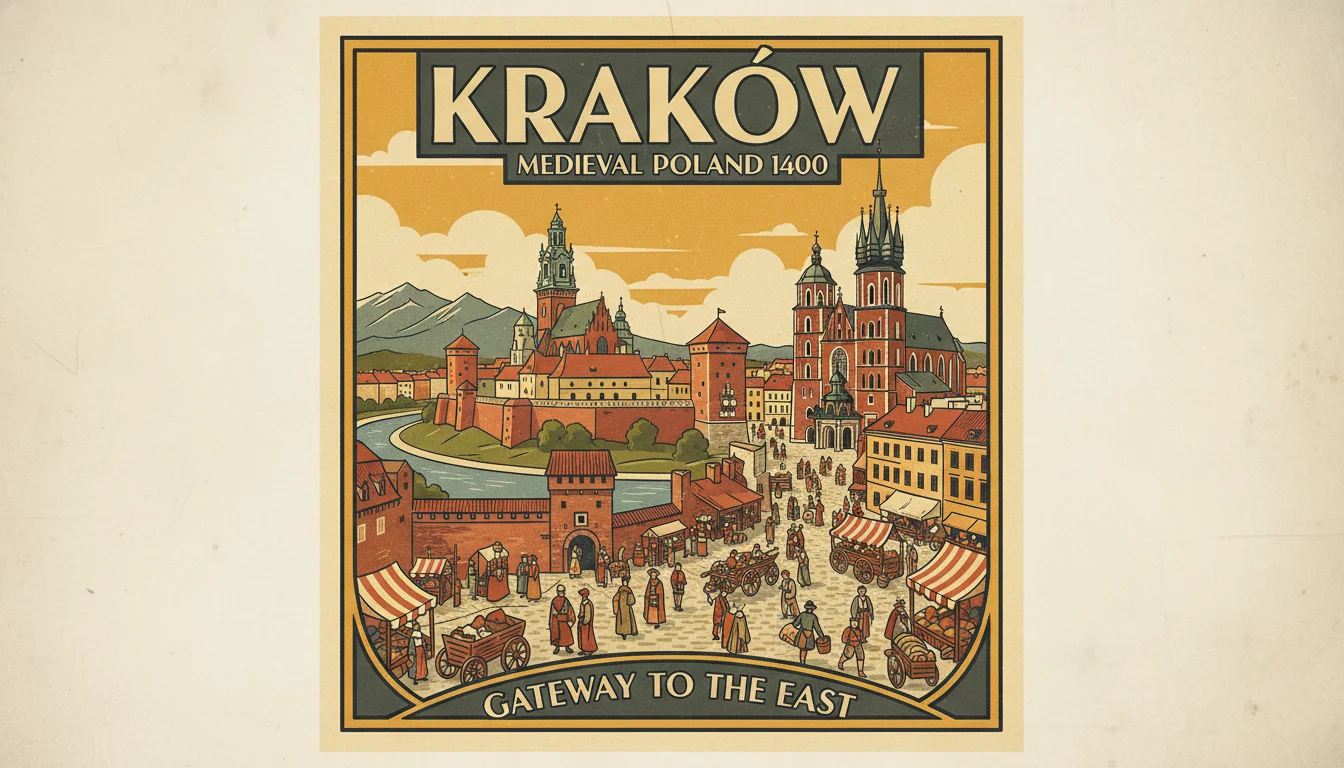 Time Traveler's Guide to Medieval Krakow, 1400