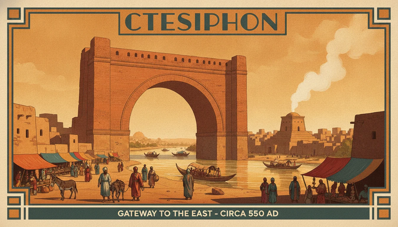 A Time Traveler's Guide to Sasanian Ctesiphon, 550 AD