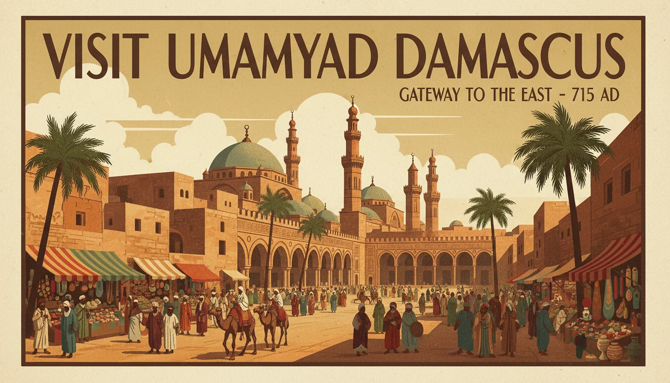 Time Traveler's Guide to Umayyad Damascus, 715 AD