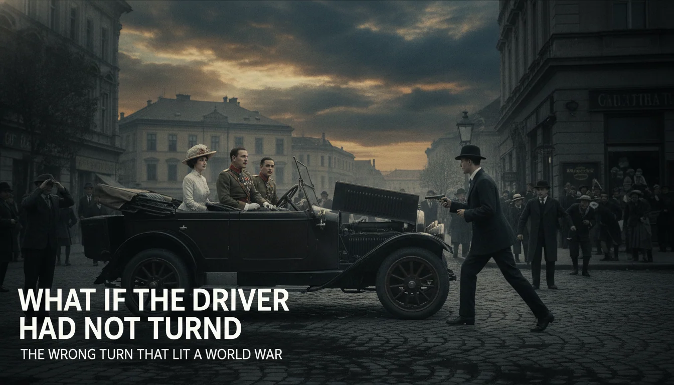 What If Franz Ferdinand's Driver Hadn't Taken the Wrong Turn?